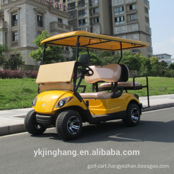 Electric two seater aluminum pull cart golf carts